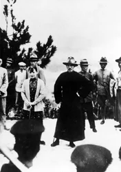 Le Président Généralissime Chiang Kai-shek et son épouse Soong May-ling, vers 1931